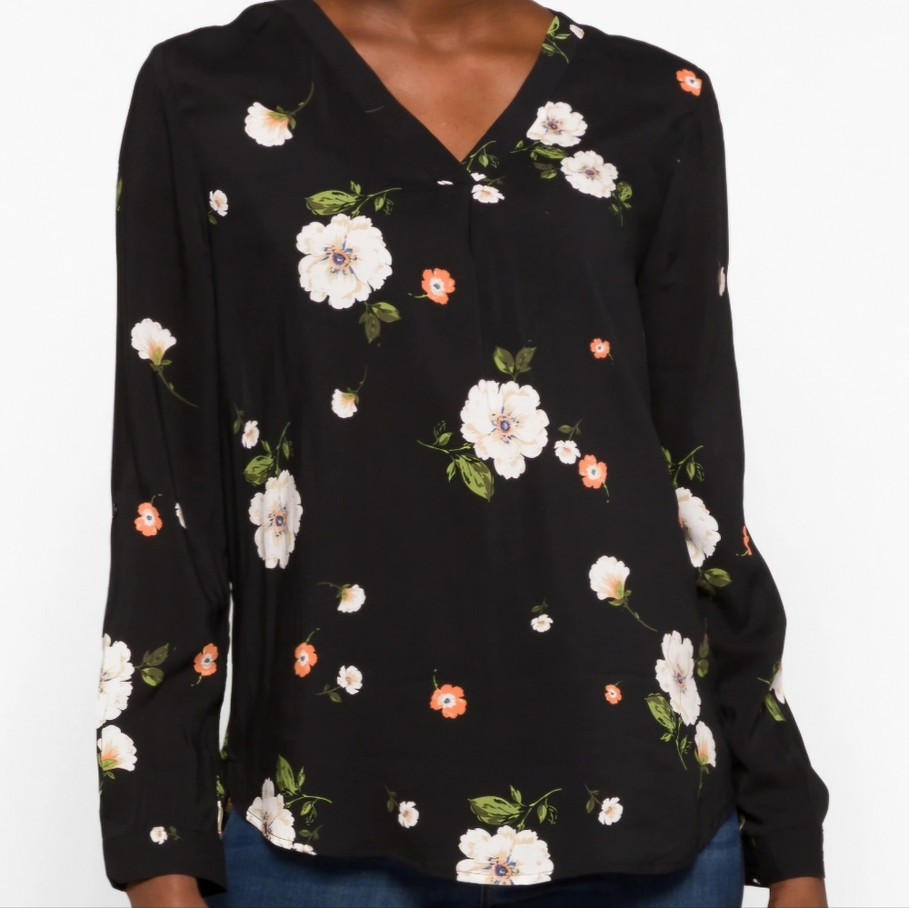 Brina & Em V-Neck Top